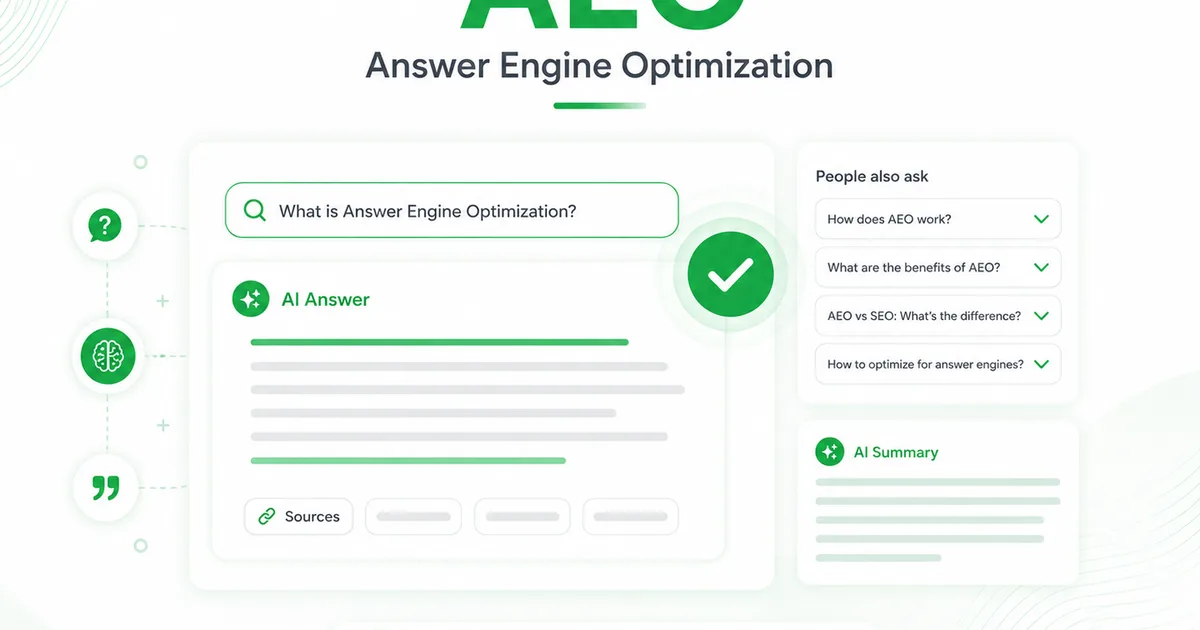 AEO — Answer Engine Optimization